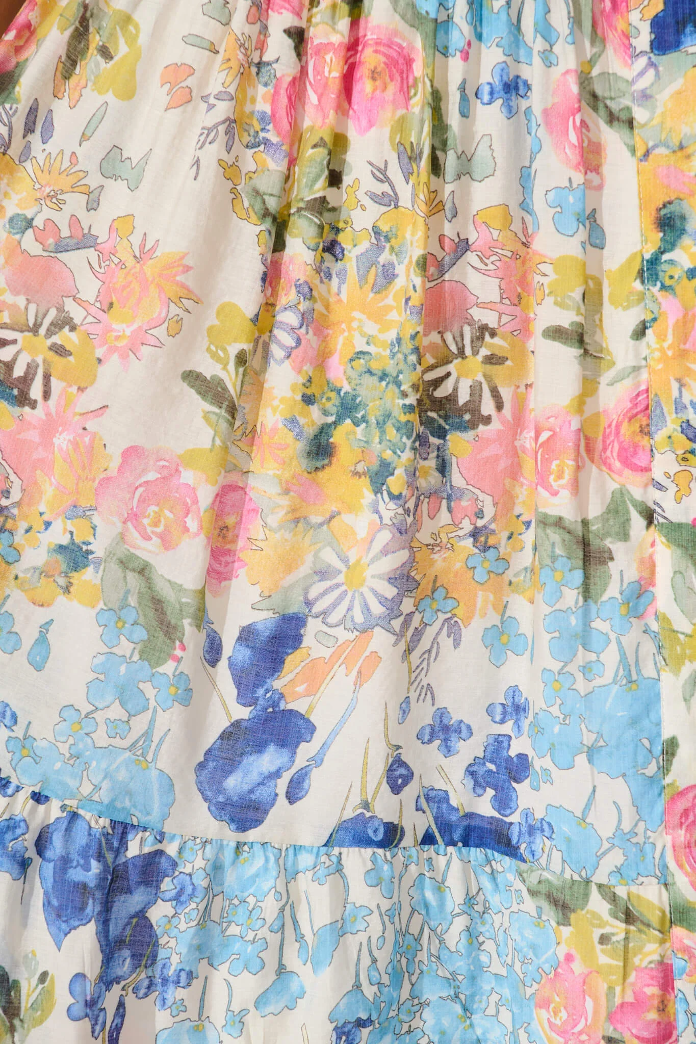 Rosina Maxi Shirt Dress in Vintage Floral Print - Image 6