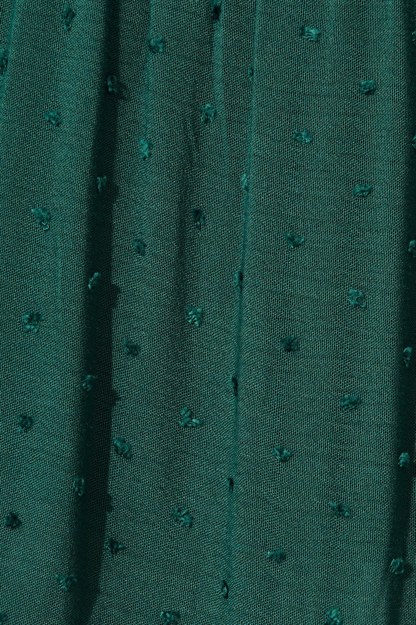 Sangria Dress In Emerald Green Swiss Dot - Image 6