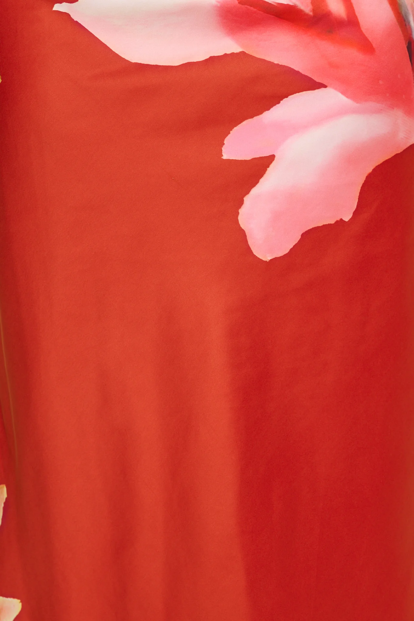 Sarita Maxi Off Shoulder Dress in Wine Floral Satin - Image 15