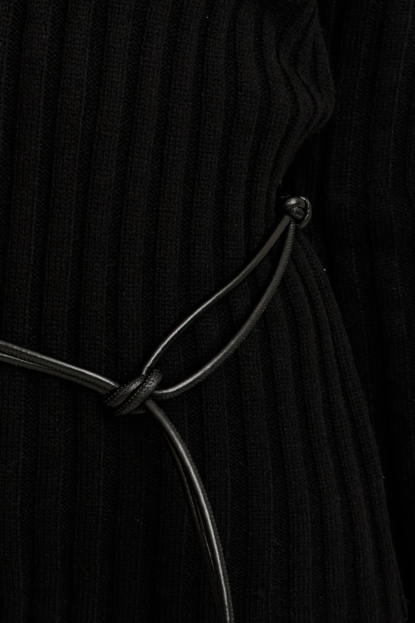 Sculpted Knit in Black - Image 5