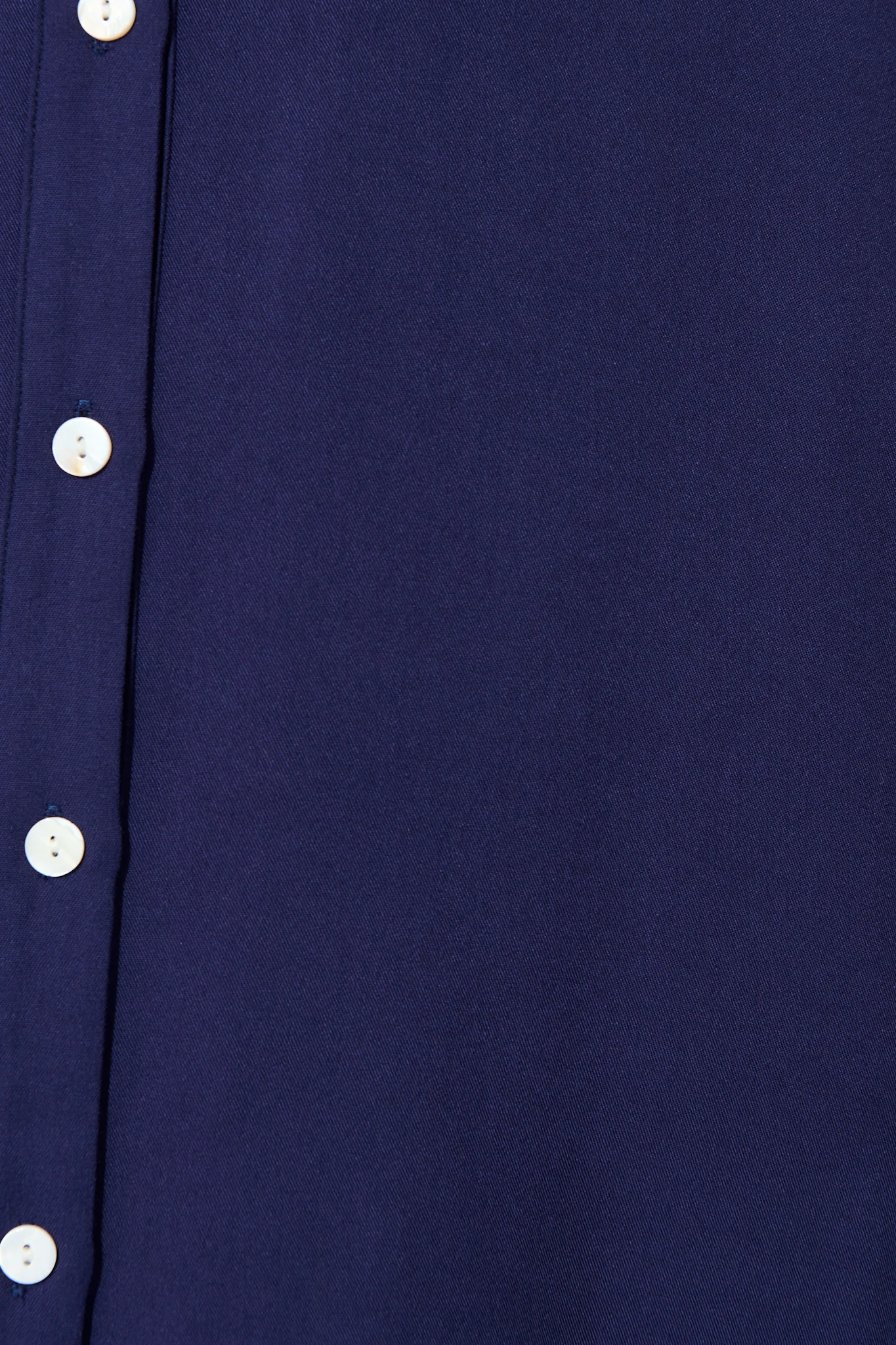 Silvena Midi Shirt Dress in Navy - Image 7