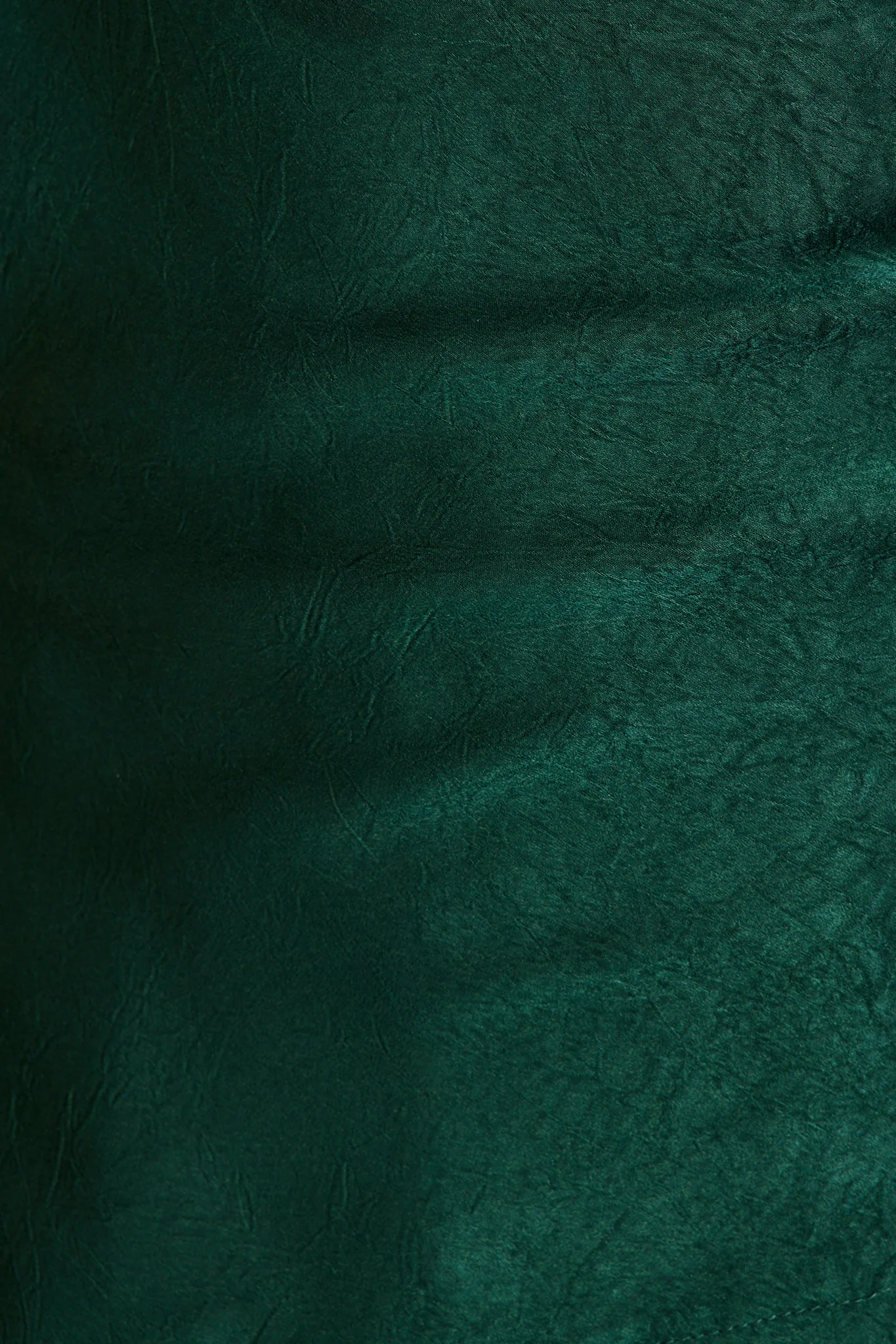 Sleek Off Shoulder Top in Emerald Satin - Image 6