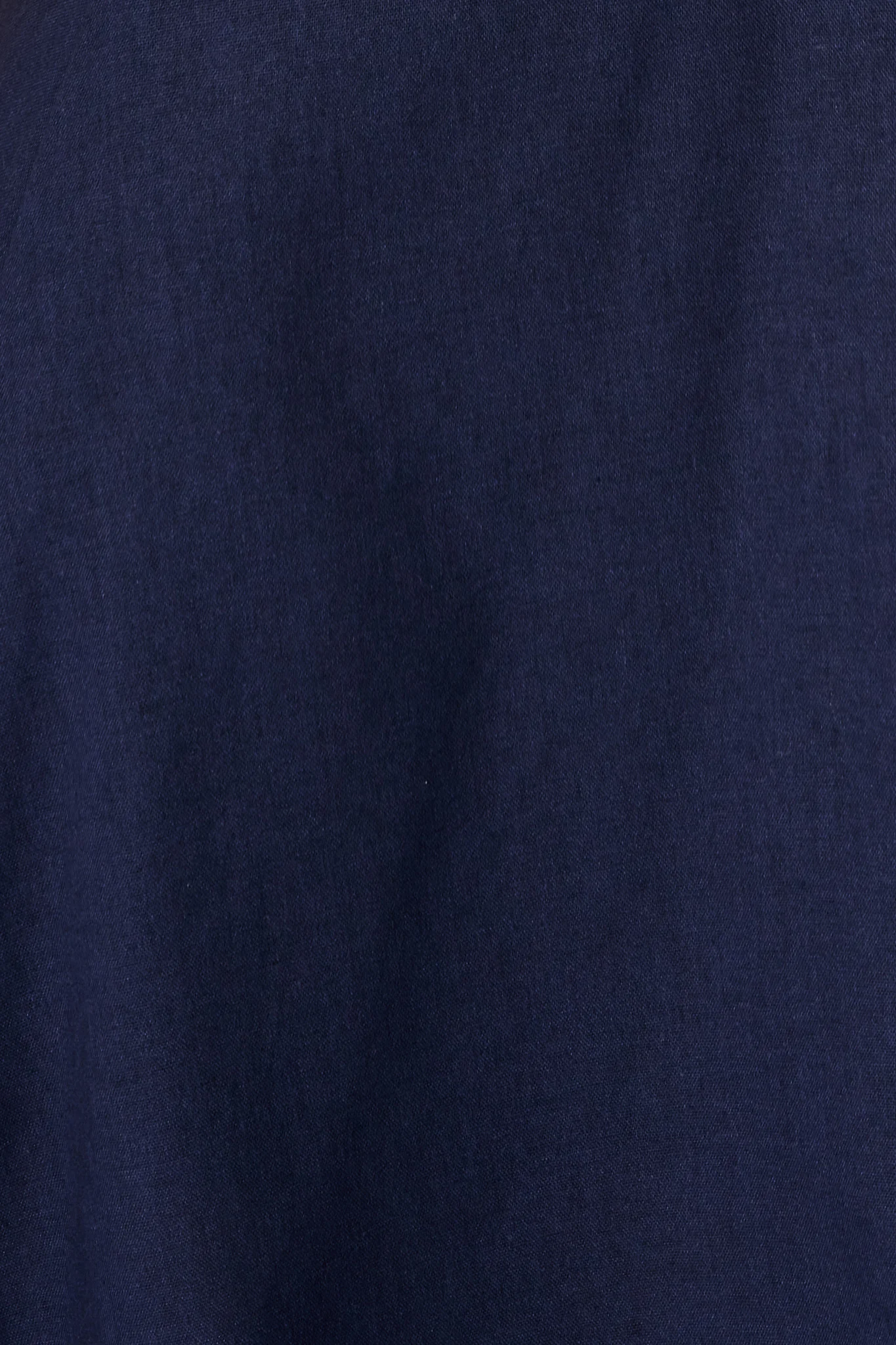 Soft Serenade Midi Dress in Navy Linen Blend - Image 6