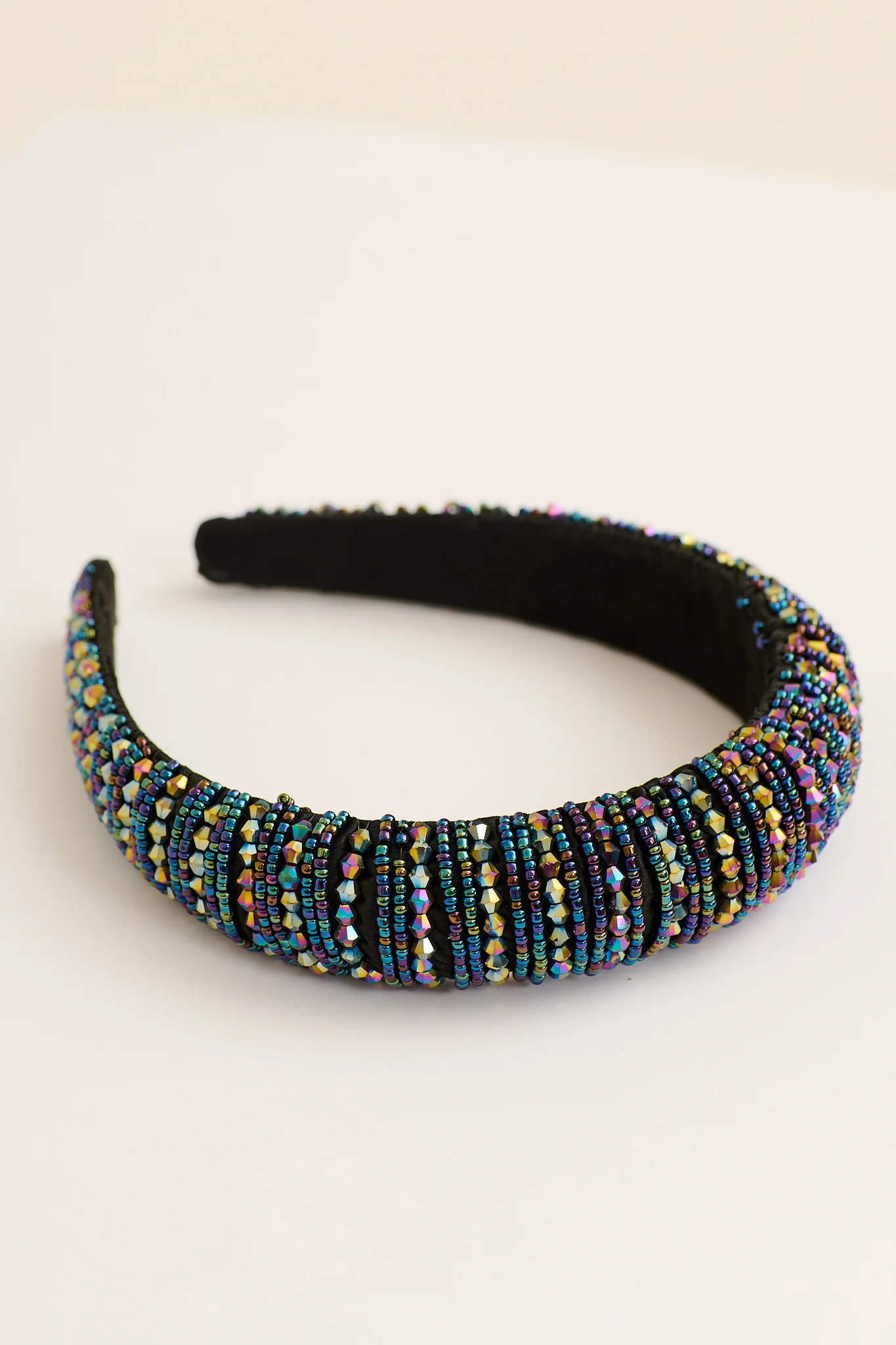 Sophia Headband In Navy Multi
