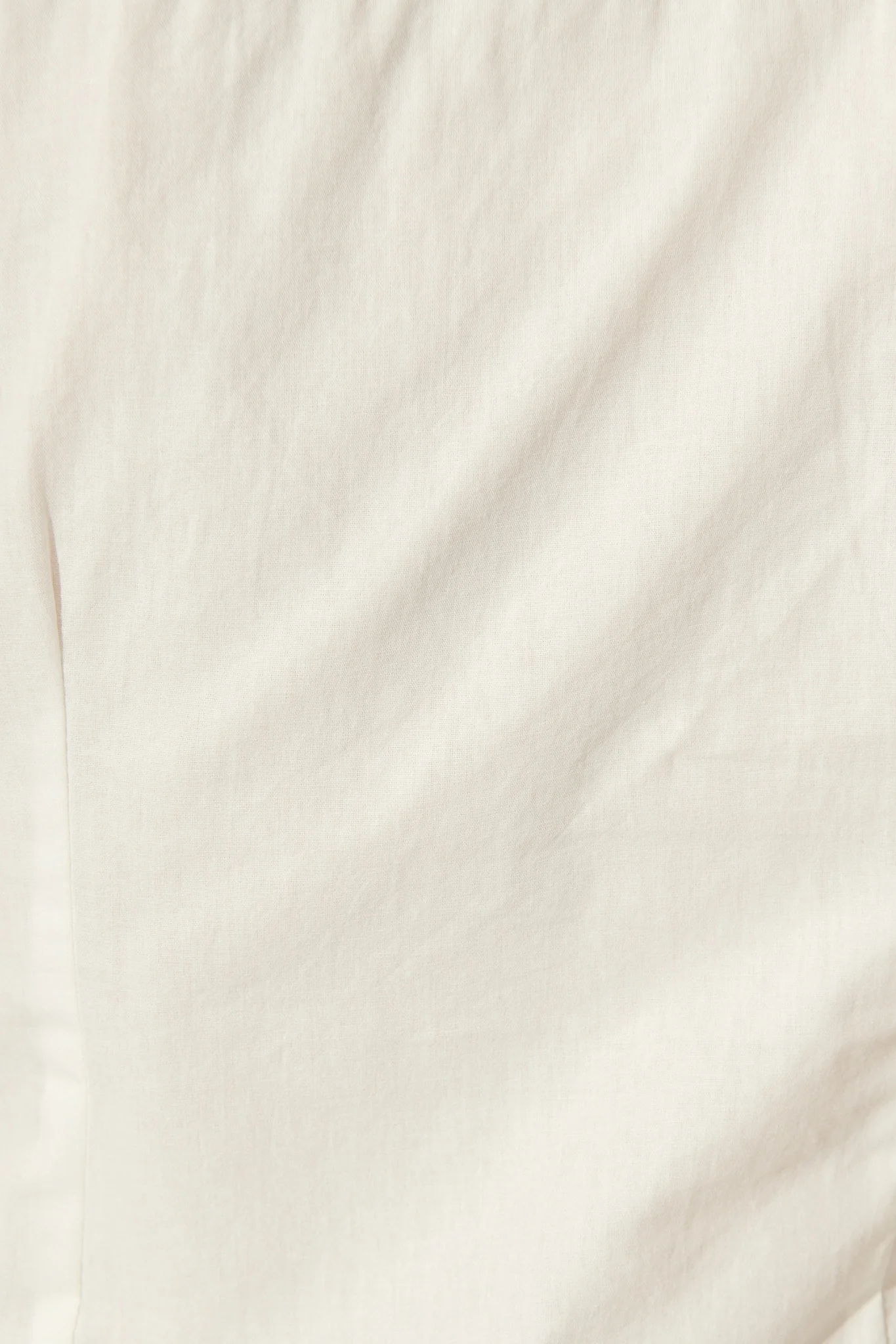 Structured Grace Top in White Cotton - Image 6