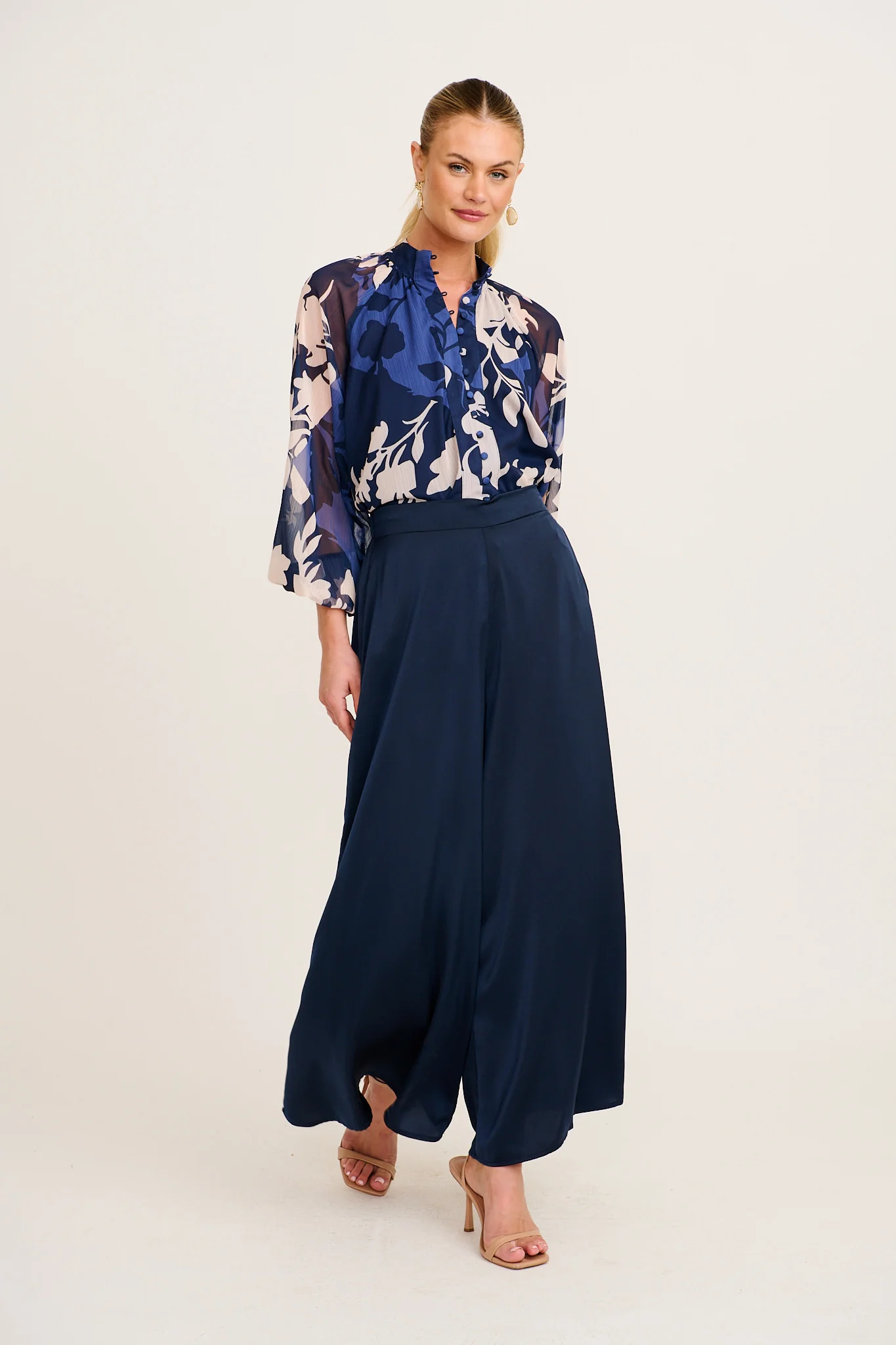 Subtle Allure Pant in Navy - Image 4