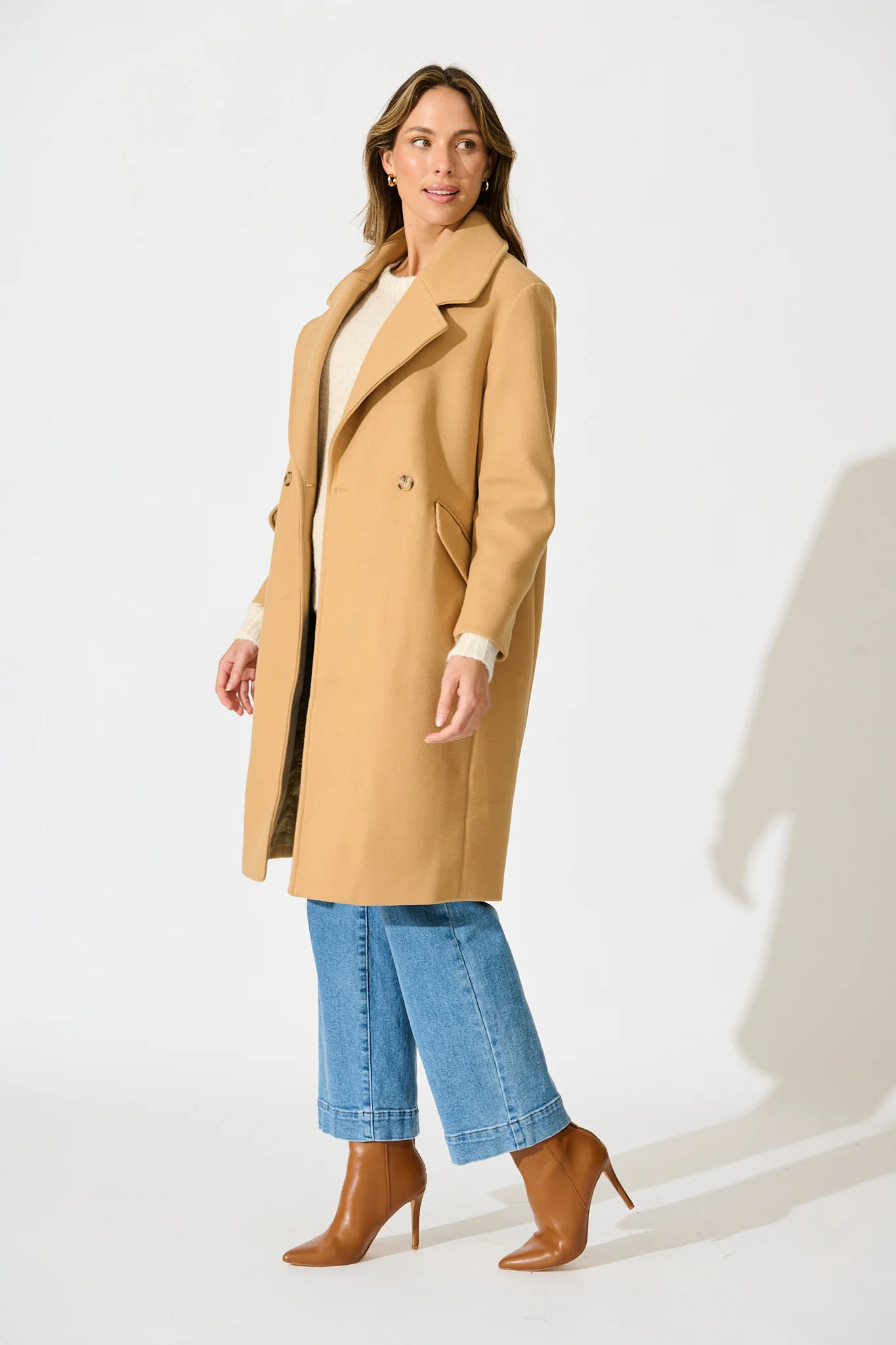 Sultry Coat in Camel - Image 6
