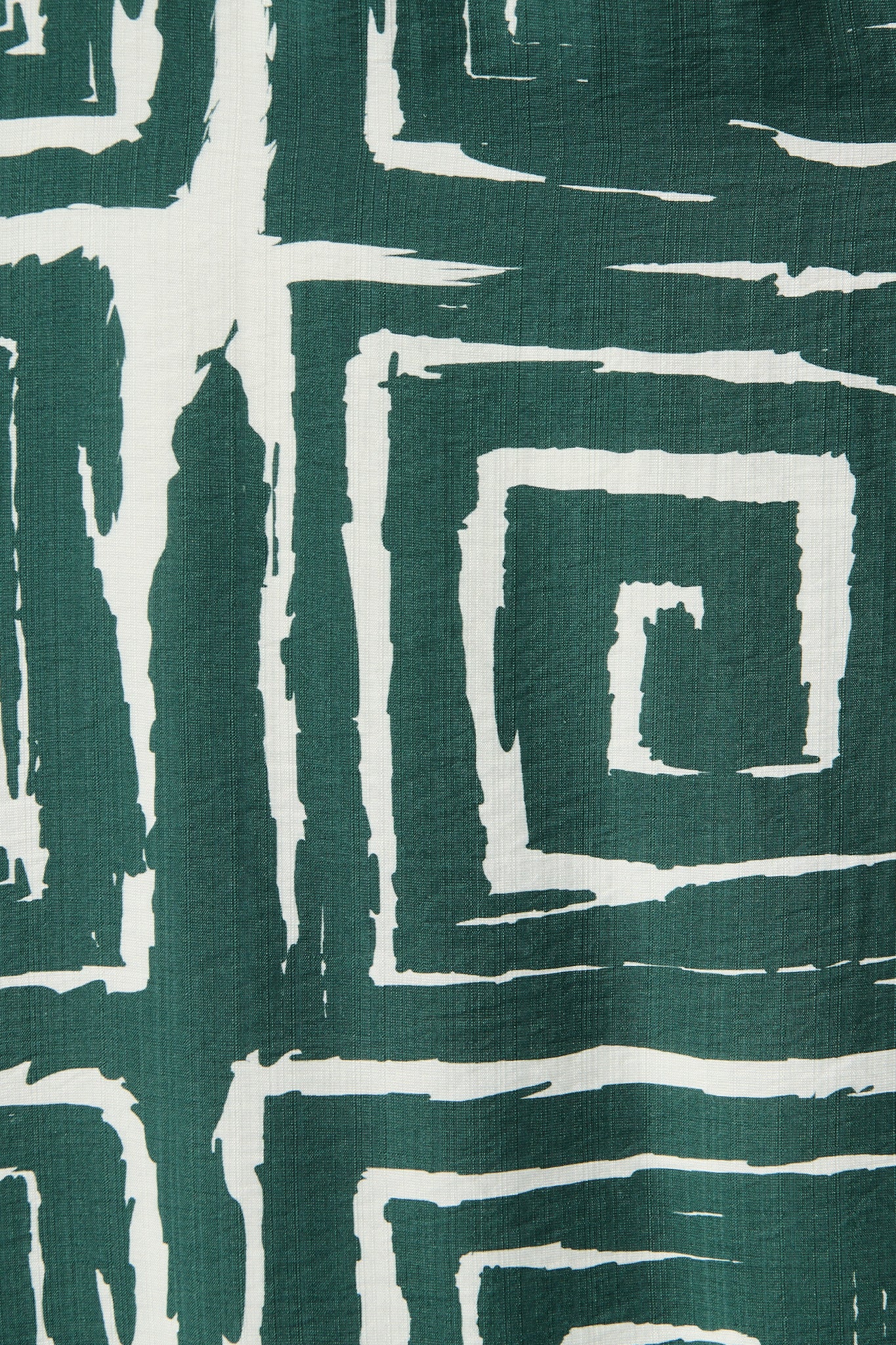 Suzanna Midi Dress in Green Geometric Print - Image 6