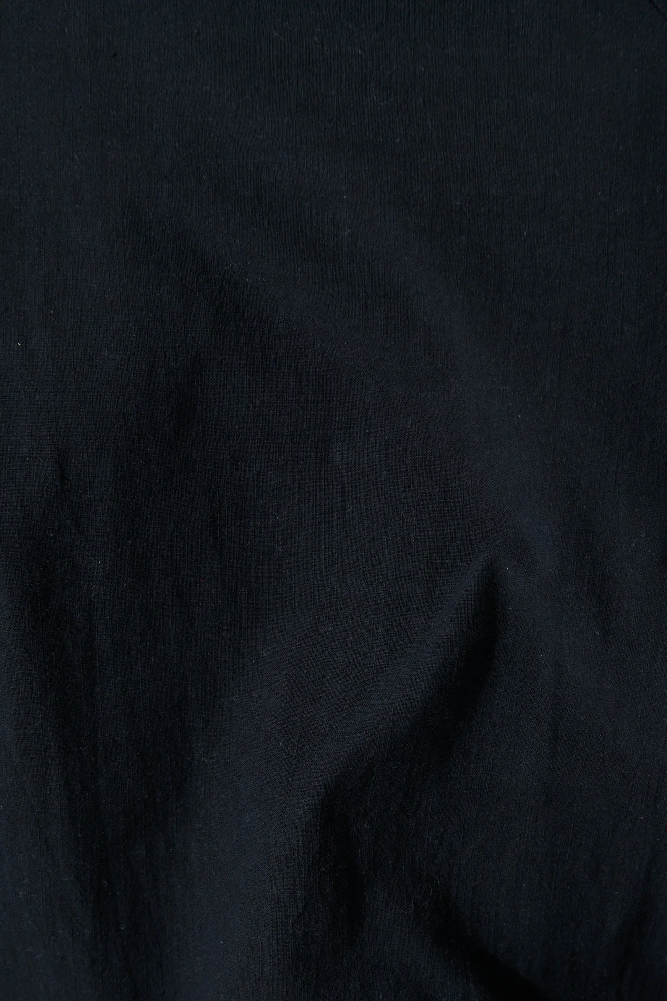 Tallulah Dress in Ink Linen Cotton Blend - Image 6