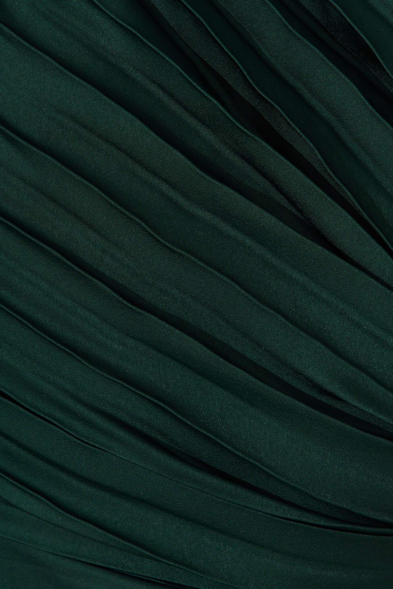 Toulon One Shoulder Maxi Dress In Emerald - Image 12
