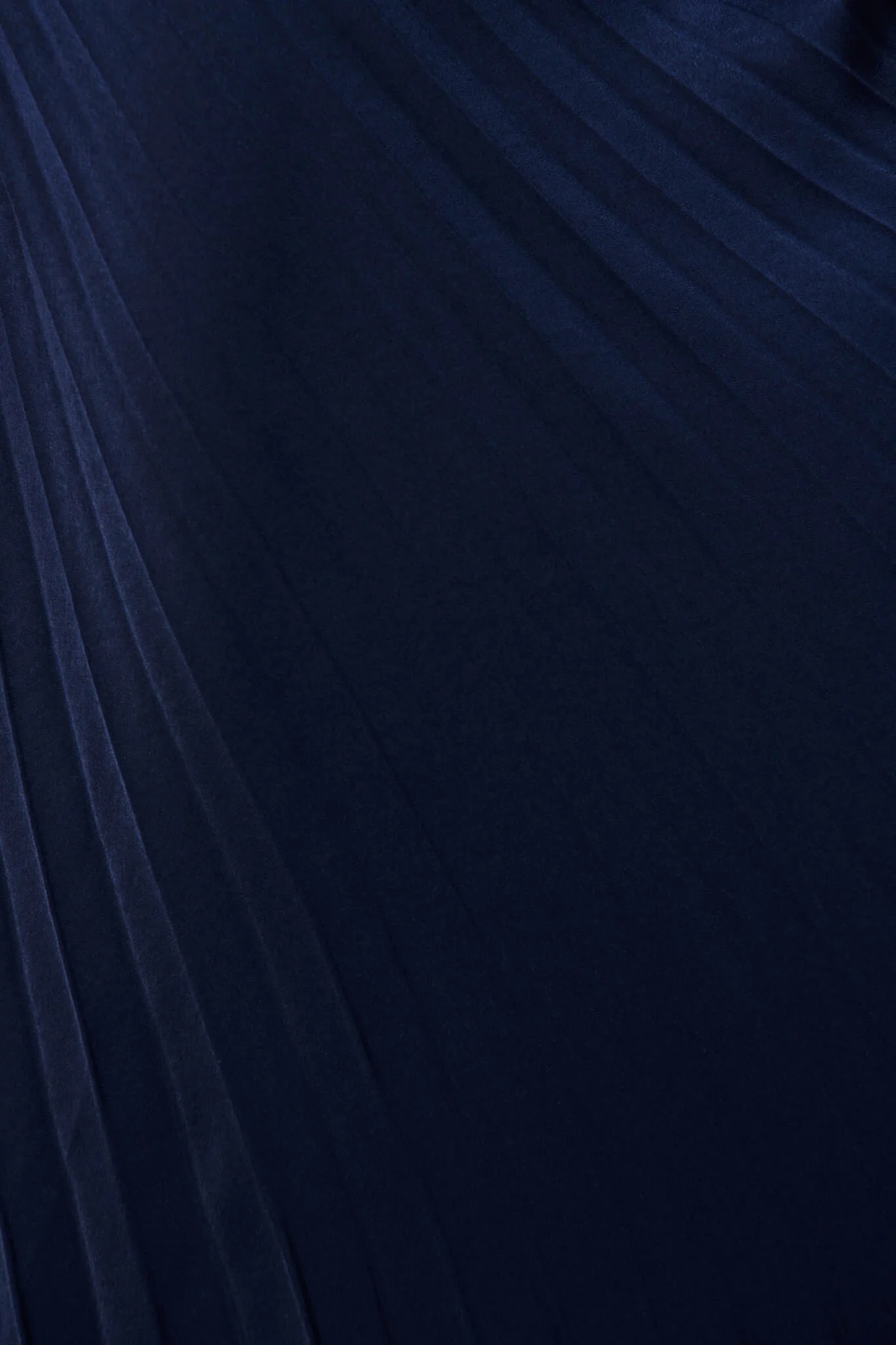 Toulon One Shoulder Maxi Dress In Navy - Image 6