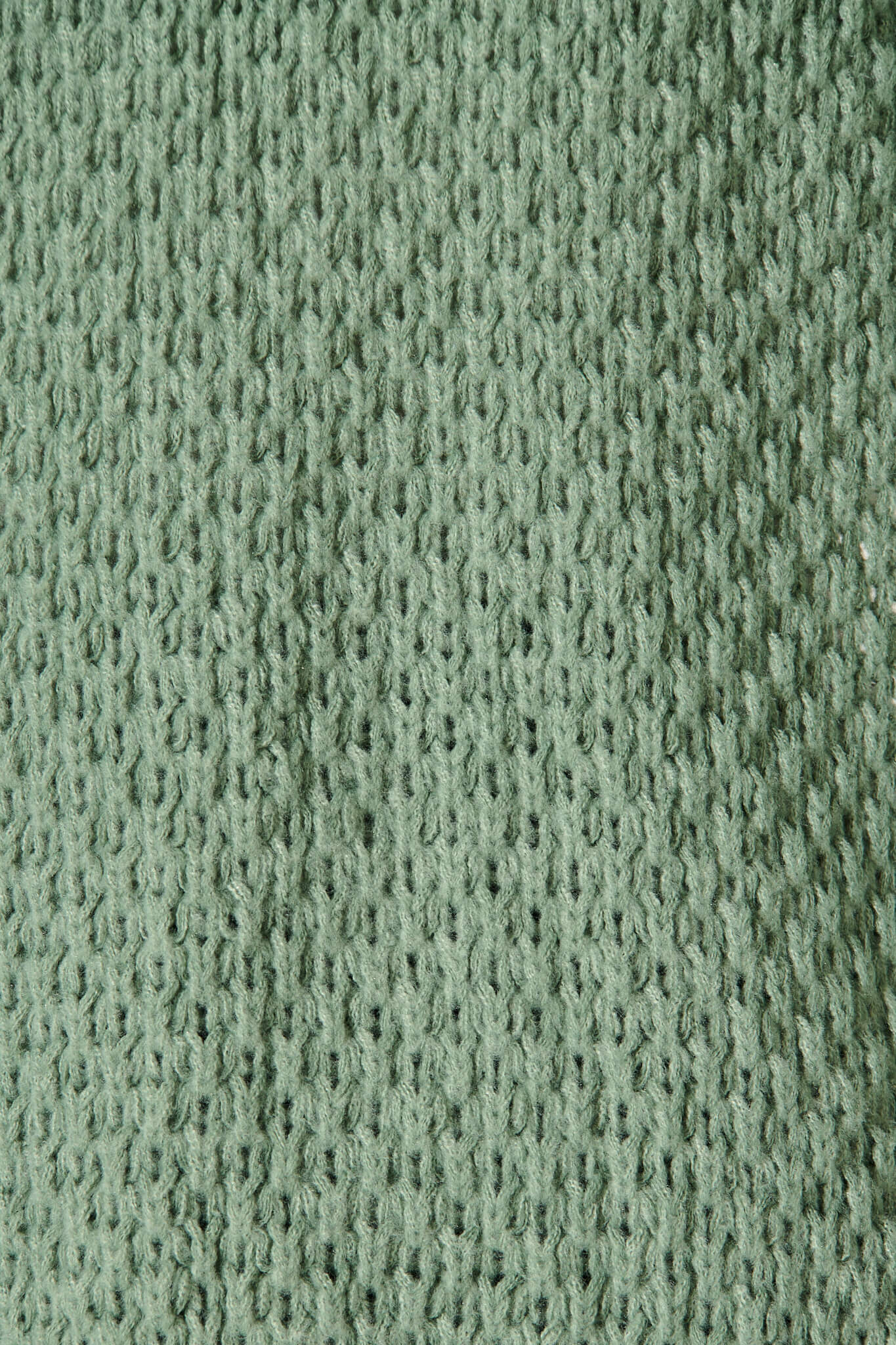 Tranquil Knit Cardigan In Pale Green Wool Blend - Image 6