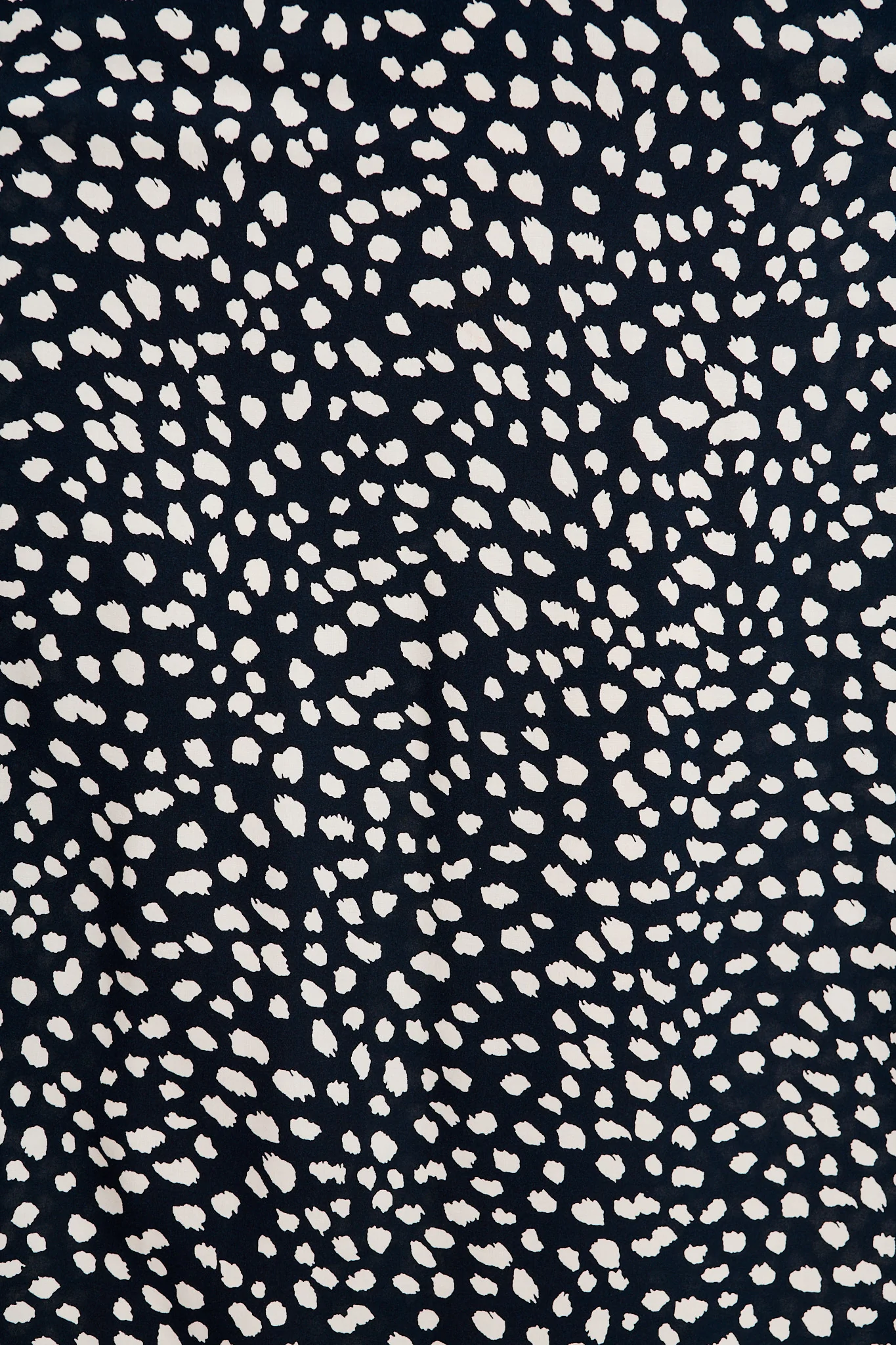 Trend Setter Midi Dress in Navy with White Speckle - Image 6