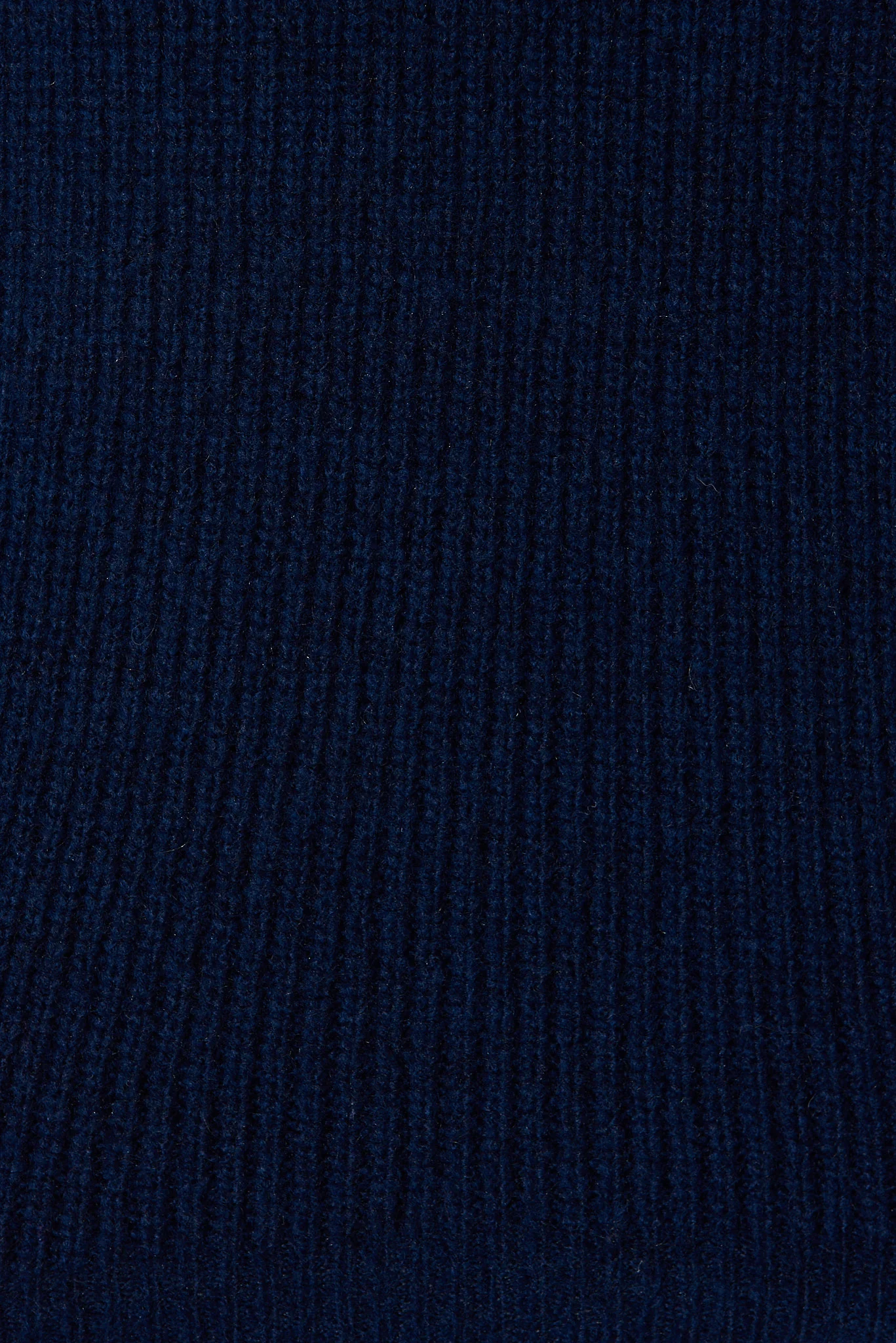 Uma Zip Athleisure Knit In Navy Wool Blend - Image 8