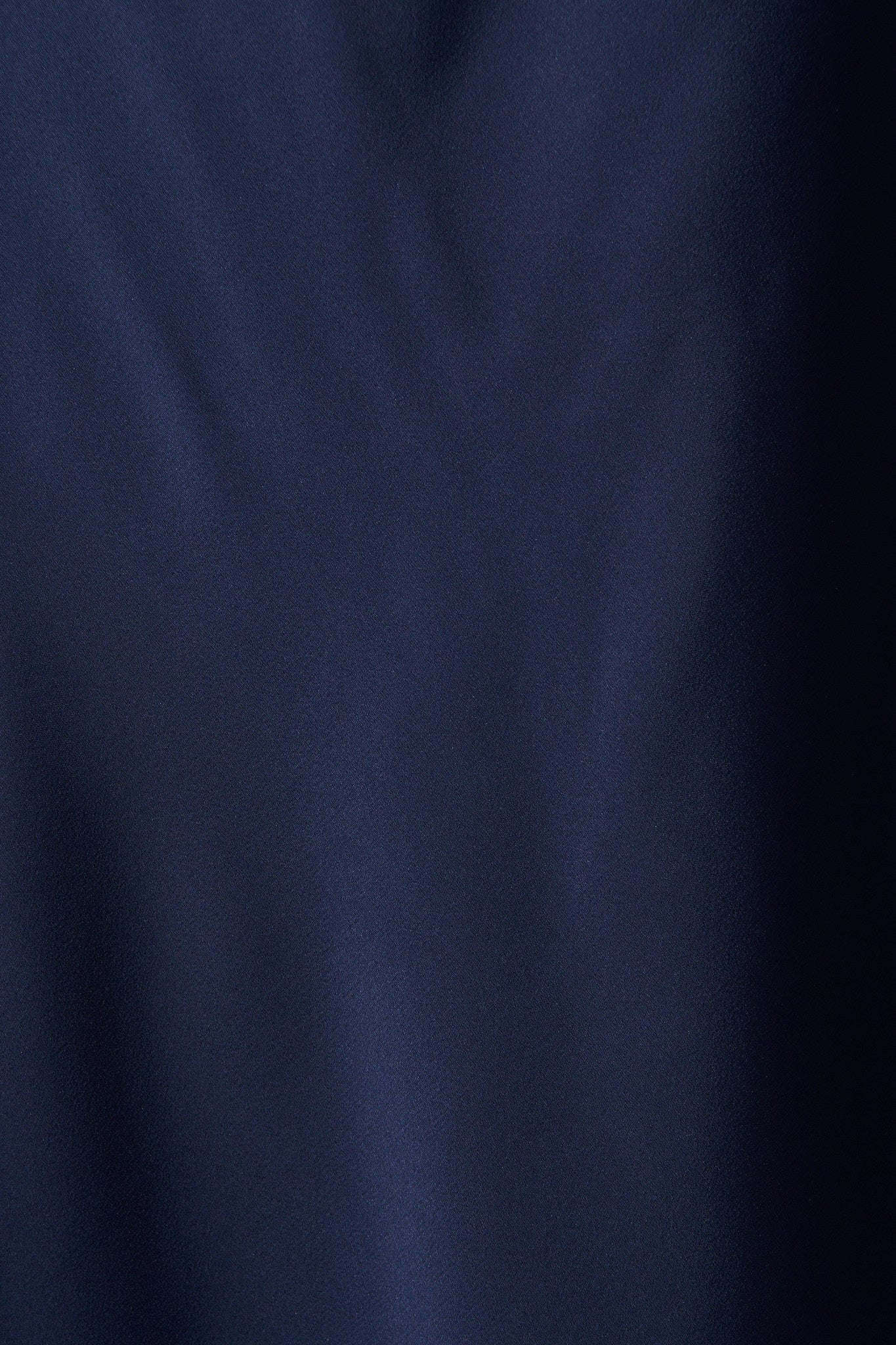 Vision of Love Midi Dress in Navy Satin - Image 11