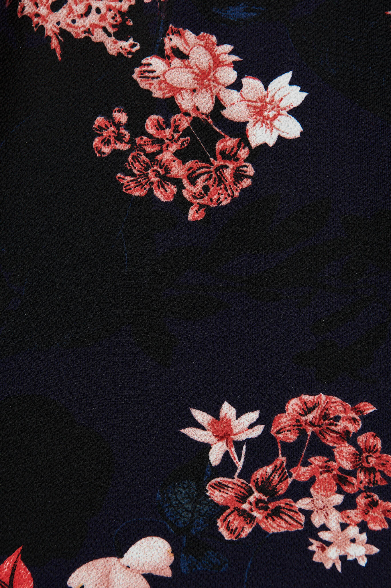 Viviani Zip Top In Navy With Pink And Blush Floral - Image 6
