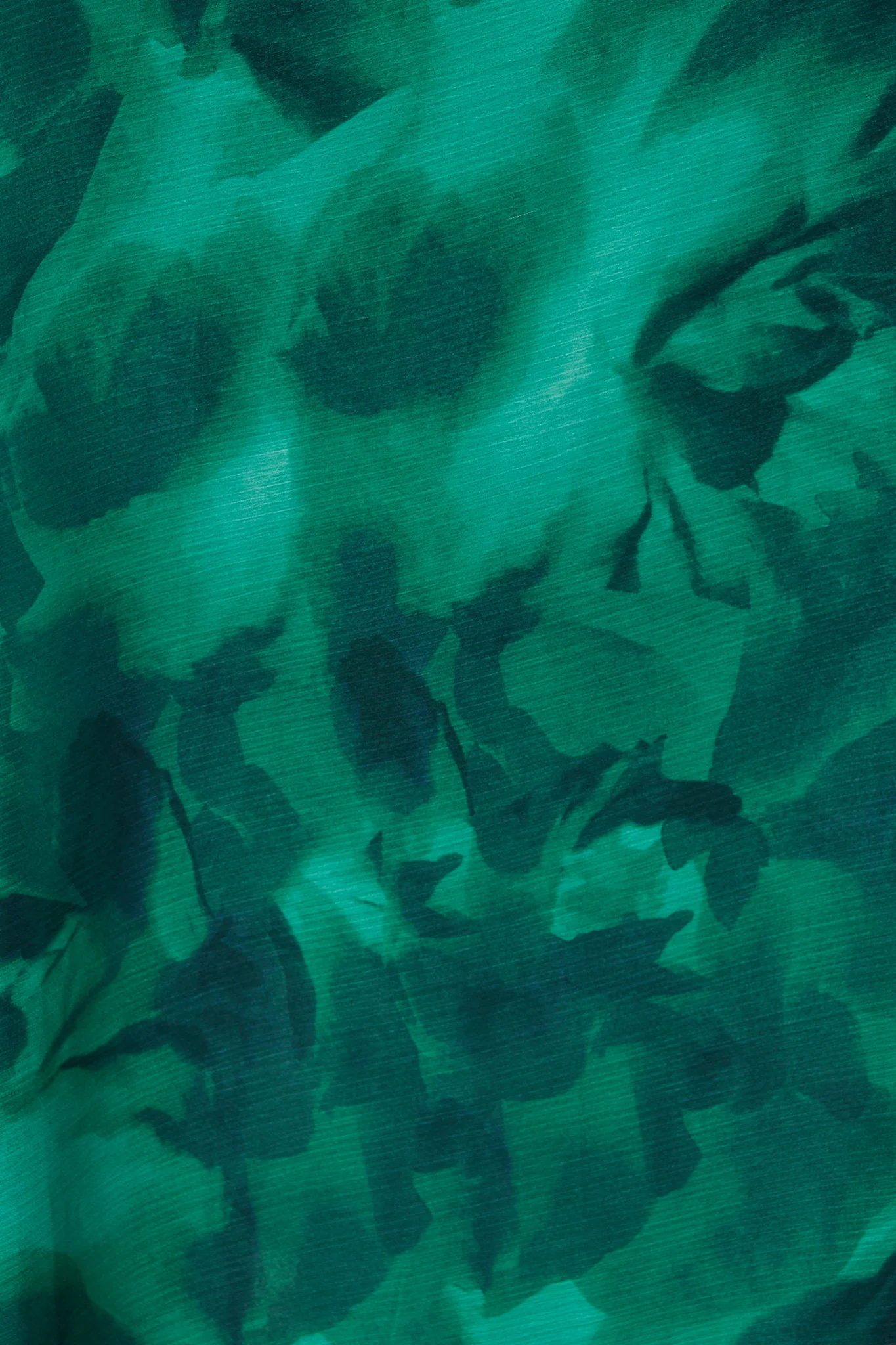 Whisper Lily Maxi Dress in Green Watercolour Chiffon - Image 6