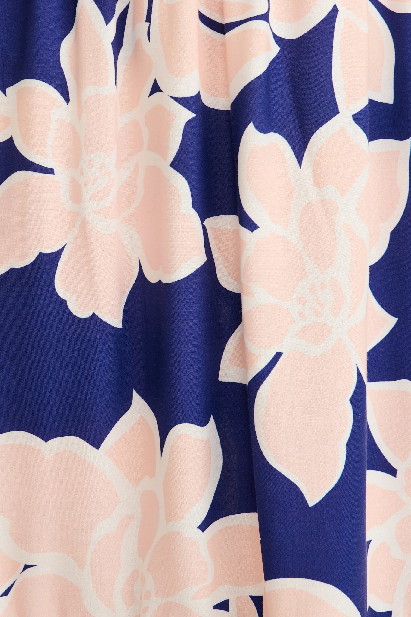 Whisper Maxi Dress in Navy with Pink Floral - Image 6