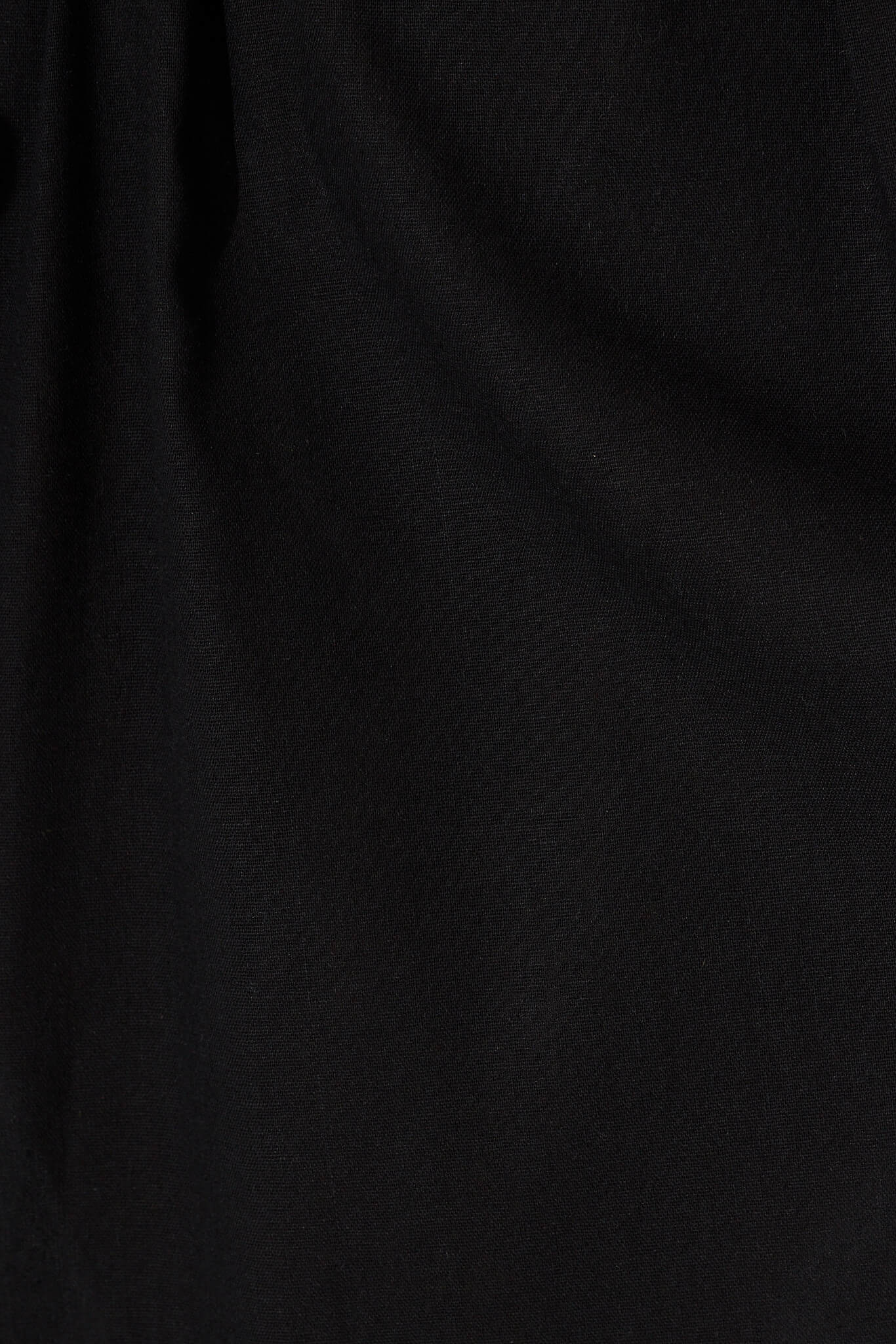 Wintour Midi Dress In Black Linen Blend - Image 6