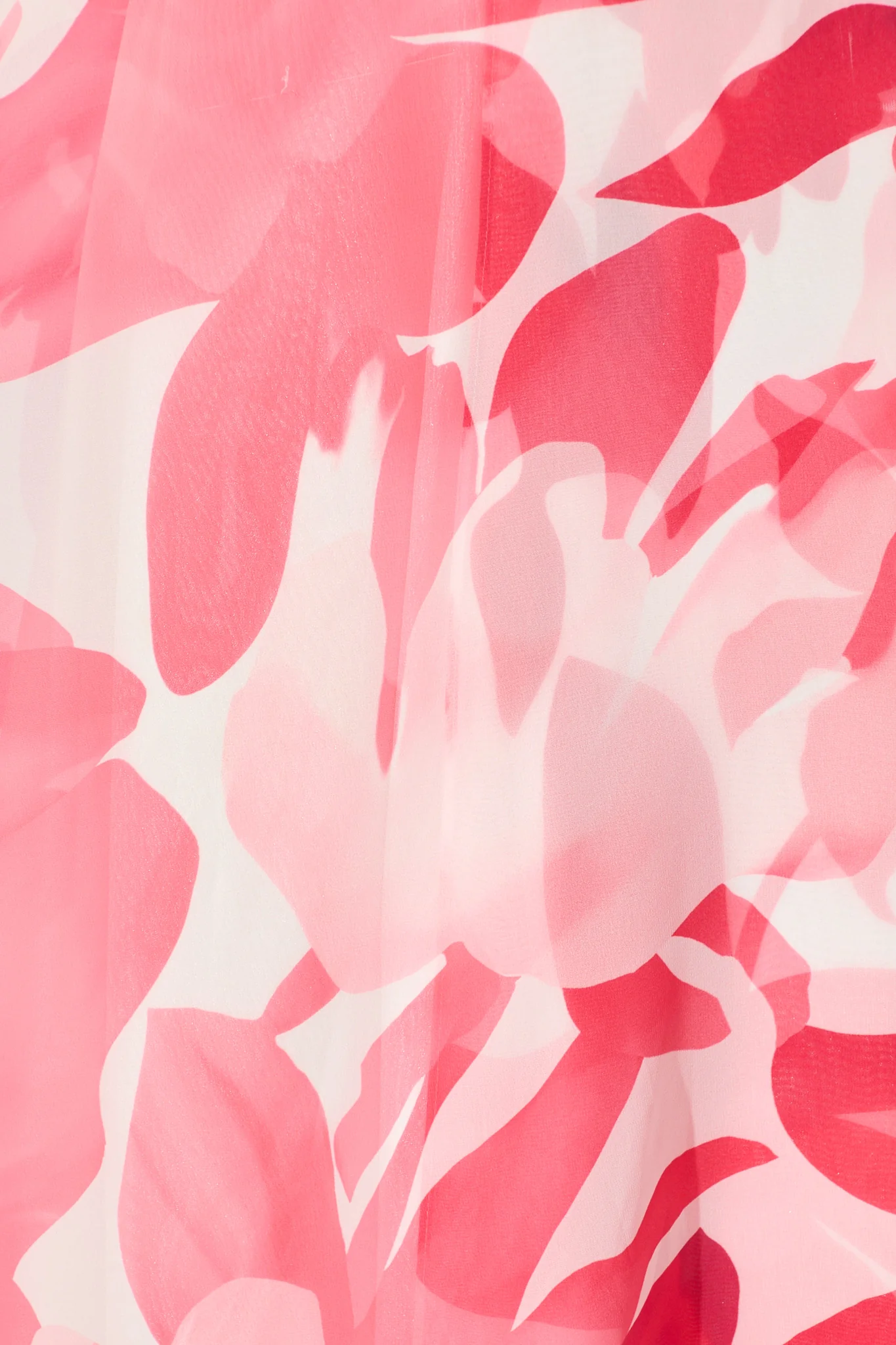 Wynter Maxi Dress in Pink Floral Chiffon - Image 10