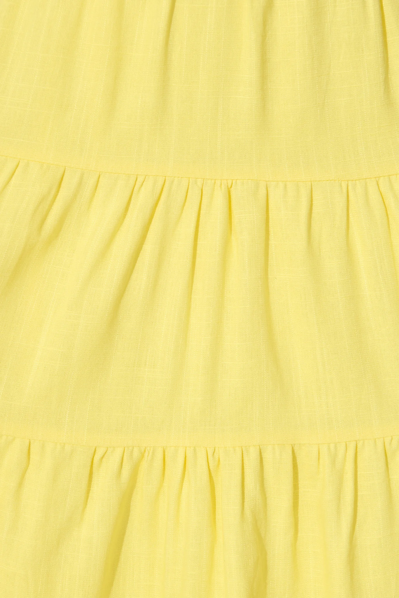 Zia Sundress in Lemon Yellow Linen Blend - Image 6